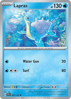 Lapras card art