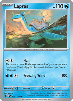 Lapras card art