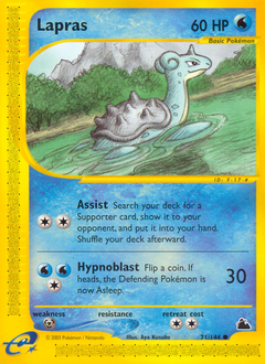 Lapras card art