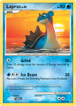 Lapras card art