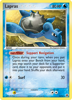Lapras card art