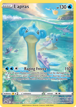 Lapras card art