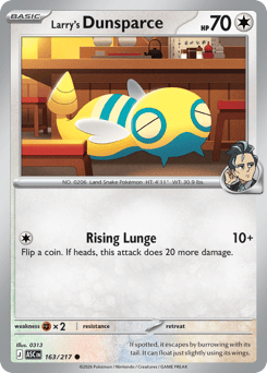 Larry's Dunsparce card art