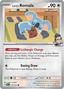 Larry's Komala card art