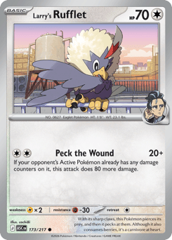 Larry's Rufflet card art