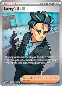 Larry's Skill card art