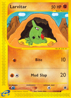 Larvitar card art