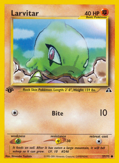 Larvitar card art
