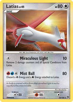 Latias card art