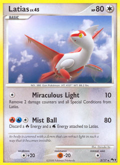 Latias card art