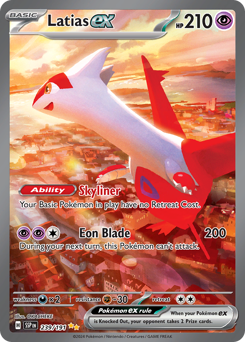 Latias ex card art