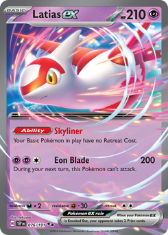 Latias ex card art