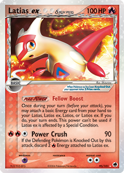 Latias ex δ card art