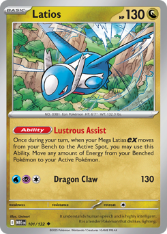 Latios card art