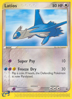 Latios card art
