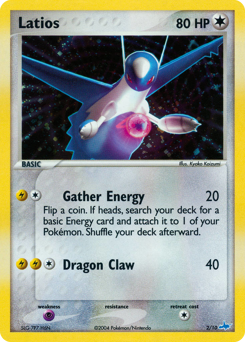 Latios card art