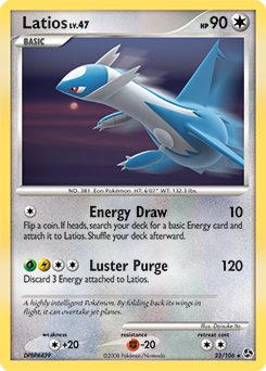Latios card art