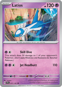 Latios card art