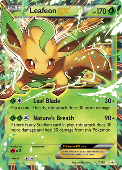 Leafeon-EX card art