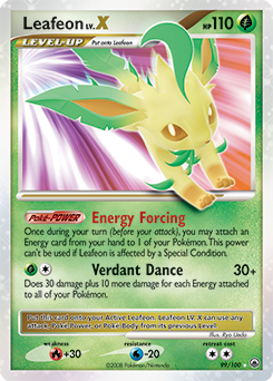 Leafeon LV.X card art