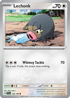 Lechonk card art