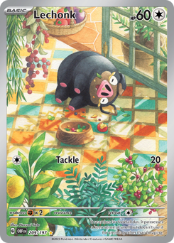 Lechonk card art