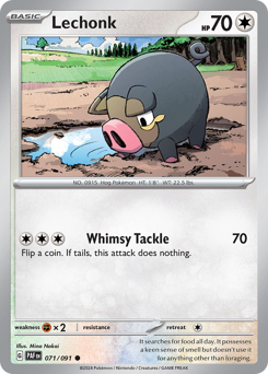 Lechonk card art