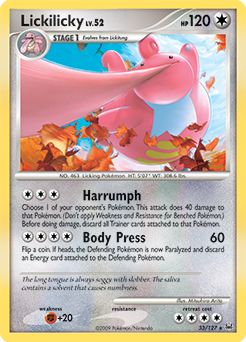 Lickilicky card art
