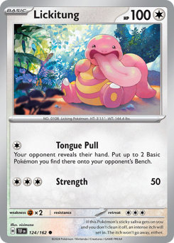 Lickitung card art