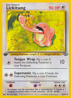 Lickitung card art