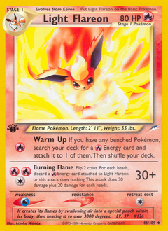 Light Flareon card art
