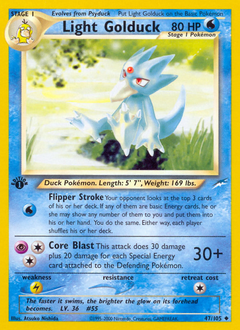 Light Golduck card art