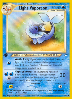 Light Vaporeon card art