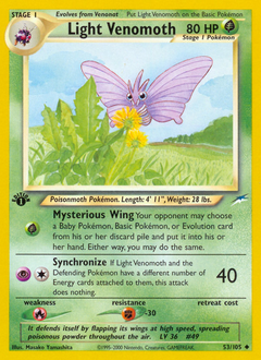 Light Venomoth card art