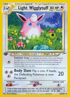 Light Wigglytuff card art