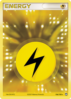 Lightning Energy card art