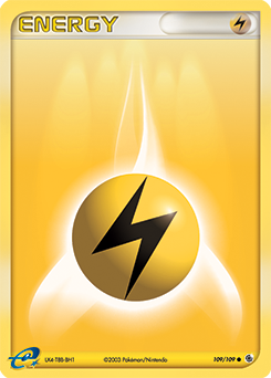 Lightning Energy card art