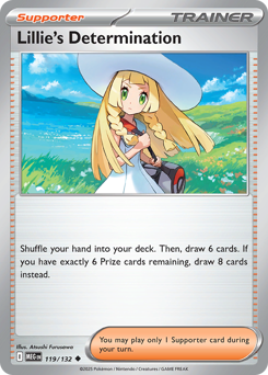 Lillie's Determination card art