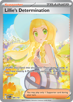 Lillie's Determination card art