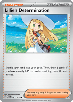 Lillie's Determination card art