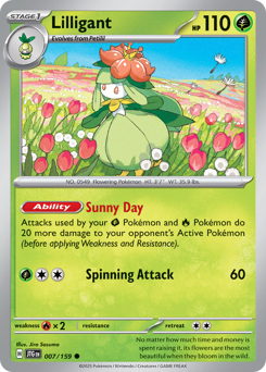 Lilligant card art