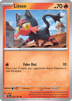 Litten card art