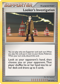Looker's Investigation card art