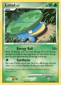 Lotad card art