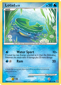 Lotad card art