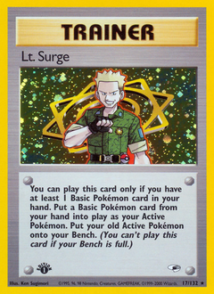Lt. Surge card art