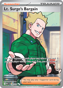 Lt. Surge's Bargain card art