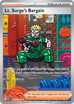 Lt. Surge's Bargain card art