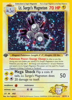 Lt. Surge's Magneton card art