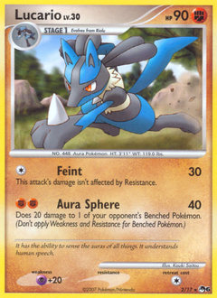 Lucario card art
